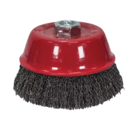 SIT 100mm x M14 Steel Crimped Cup Brush T100 