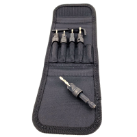 PTI 5pc Drill and Countersink Set