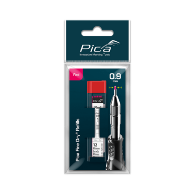 Pica Precise Fine Dry refill set Red Blister Pack