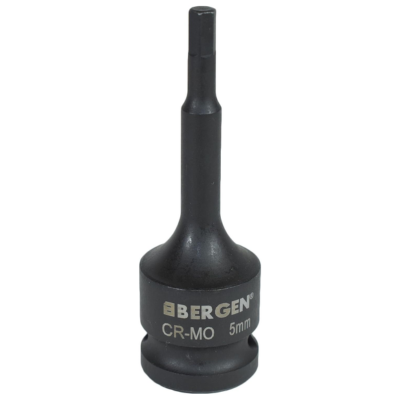 BOX OF 10 - 1/2" DR IMPACT HEX BIT SOCKET M5 X 78M