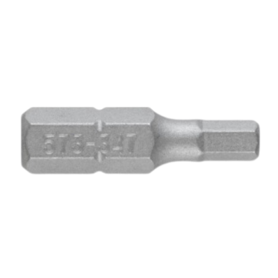 Felo Hex 4mm x 25mm Industrial Screwdriver Bit