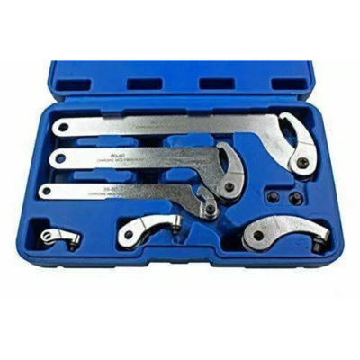 ADJUSTABLE HOOK & PIN WRENCH SET