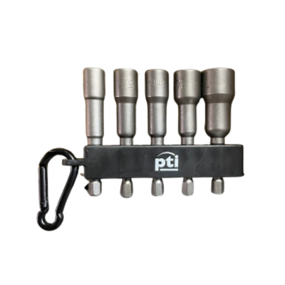 PTI 5pc Nut Driver Set on Karabiner