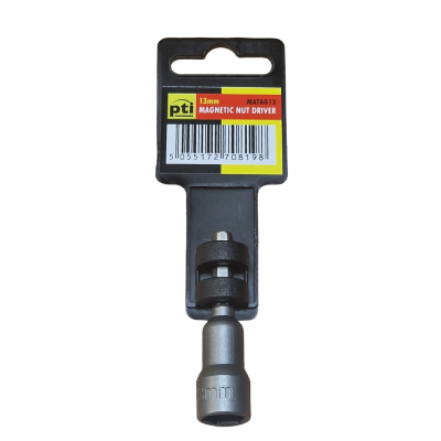 13mm X 65mm MAGNETIC NUT DRIVER WITH HANGING TAG