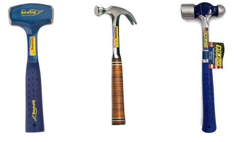 What are the different types of hammer and their uses?