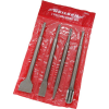 Neilsen 4pc SDS Chisel Set In Packaging