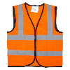 HI-VIZ CHILD W/C ORANGE (Ages 7-9)