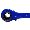 Ratchet Podger spanner Protruding Head scaffolders wrench 19mm and 21mm